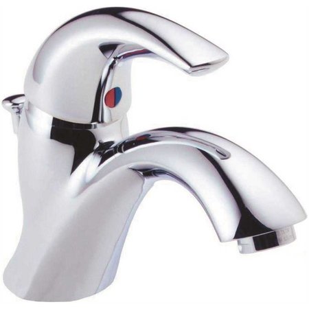 DELTA Classic Single Hole Single-Handle Bathroom Faucet in Chrome 583LF-WF
